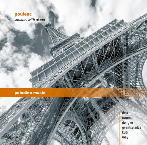 Francis Poulenc - Sonatas With Piano i gruppen CD / Klassisk hos Bengans Skivbutik AB (5672931)