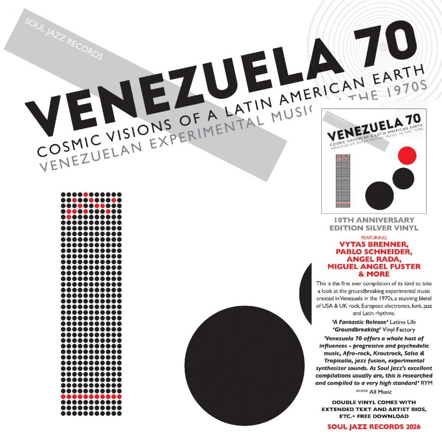 Soul Jazz Records Presents - Venezuela 70: Cosmic Visions Of A L i gruppen VINYL / Kommende / Pop-Rock hos Bengans Skivbutik AB (5673105)
