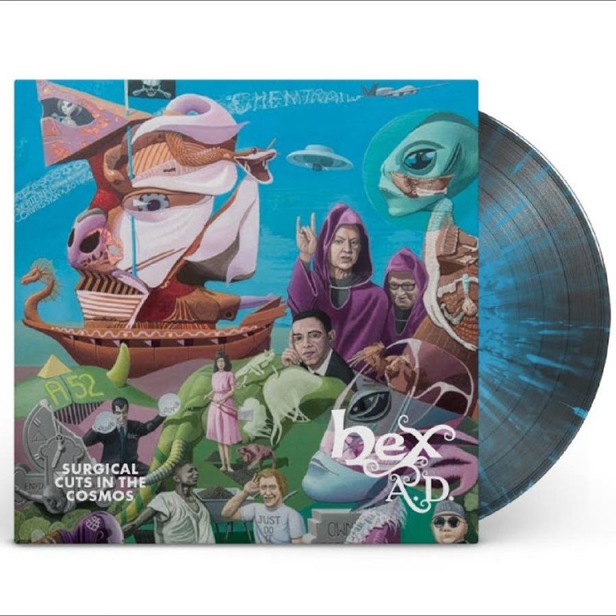 Hex A.D. - Surgical Cuts In The Cosmos i gruppen VINYL / Kommende / Metal hos Bengans Skivbutik AB (5673138)