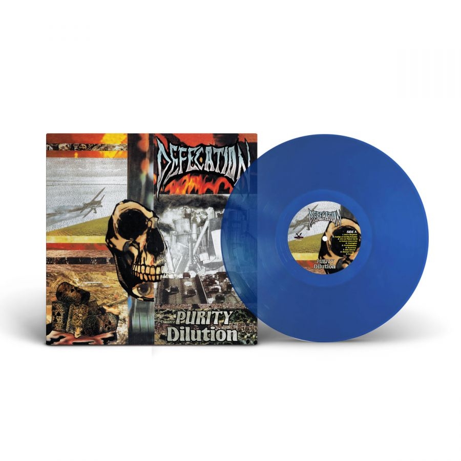 Defecation - Purity Dilution (Blue Vinyl Lp) i gruppen VINYL / Kommende / Metal hos Bengans Skivbutik AB (5673172)