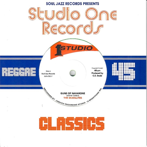 Skatalites The - Guns Of Navarone / Marcus Garvey (G i gruppen VINYL / Kommende / Reggae hos Bengans Skivbutik AB (5673274)