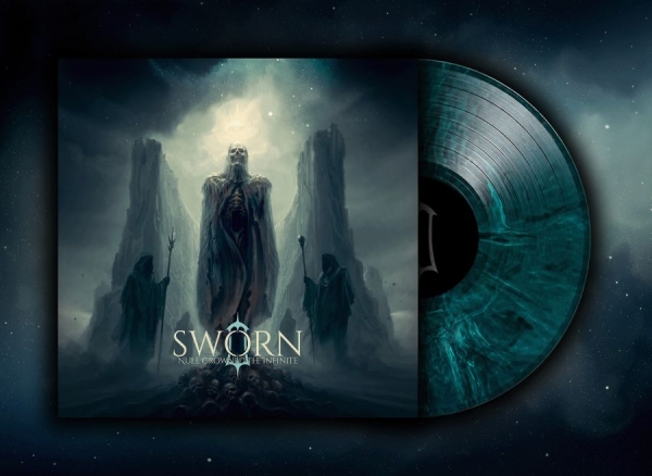Sworn - Null Crowned The Infinite (Green Ma i gruppen VINYL / Kommende / Metal hos Bengans Skivbutik AB (5673389)