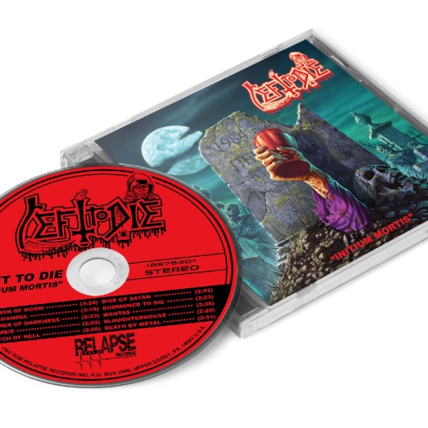 Left To Die - Initium Mortis i gruppen CD / Kommende / Metal hos Bengans Skivbutik AB (5673398)