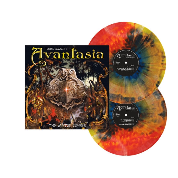 Avantasia - The Metal Opera (25th Anniversary Edition - Blue, Black & Red Swirl Effect Vinyl / 2LP) i gruppen VINYL / Kommende / Metal hos Bengans Skivbutik AB (5673511)