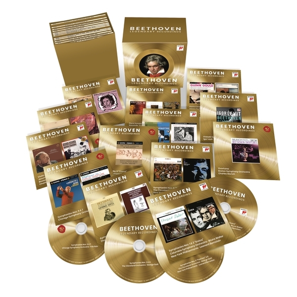 Various - Beethoven - Legendary Recordings i gruppen CD / Klassisk hos Bengans Skivbutik AB (5673562)