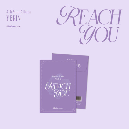 Yerin - Reach You (Platform Ver.) i gruppen MERCHANDISE / Merch+Code / Kommende / K-Pop hos Bengans Skivbutik AB (5673572)