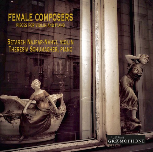 Najfar-Nahvi Setareh Schumacher - Female Composers - Pieces For Violi i gruppen CD / Klassisk hos Bengans Skivbutik AB (5673646)