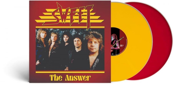 Sweet - Answer The (2 Lp Yellow/Red Vinyl) i gruppen VINYL / Kommende / Pop-Rock hos Bengans Skivbutik AB (5673675)