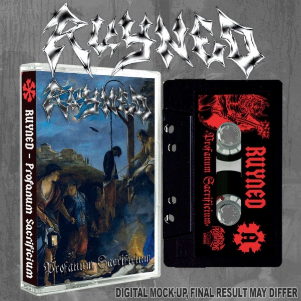 Ruyned - Profanum Sacrificium (Mc) i gruppen Kommende / Metal hos Bengans Skivbutik AB (5673684)