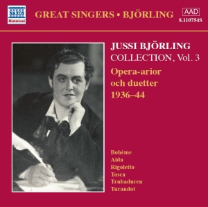 Björling Jussi - Björling Collection Vol. 3 i gruppen CD hos Bengans Skivbutik AB (567393)