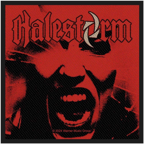 Halestorm   - Back From The Dead Standard Patch i gruppen MERCHANDISE / Tøypatch /  /  hos Bengans Skivbutik AB (5673982)