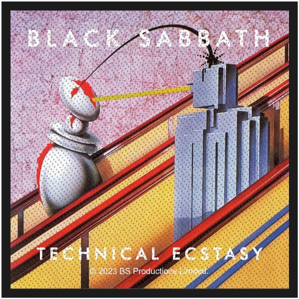 Black Sabbath - Technical Ecstasy Retail Packaged Patch i gruppen MERCHANDISE / Tøypatch / / hos Bengans Skivbutik AB (5673986)