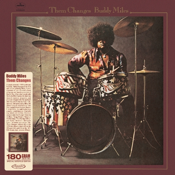 Buddy Miles - Them Changes i gruppen VINYL / Kommende / Jazz,RnB-Soul hos Bengans Skivbutik AB (5674043)