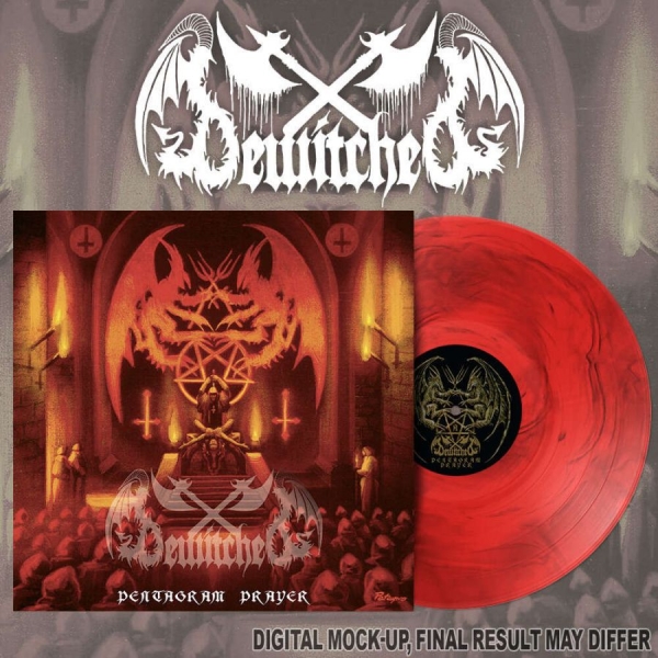 Bewitched - Pentagram Prayer (Neon Orange Black i gruppen VINYL / Kommende / Metal hos Bengans Skivbutik AB (5674062)