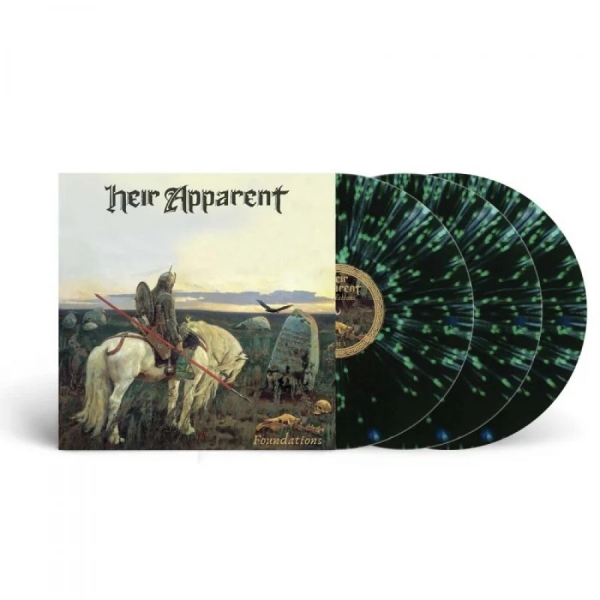 Heir Apparent - Foundations (3 Lp Splatter Vinyl Lp i gruppen VINYL / Kommende / Metal hos Bengans Skivbutik AB (5674105)