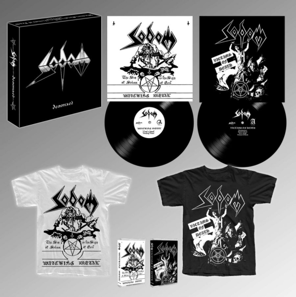 Sodom - Demonized (2 Lp Black Vinyl, Mc, T- i gruppen VINYL / Kommende / Metal hos Bengans Skivbutik AB (5674109)