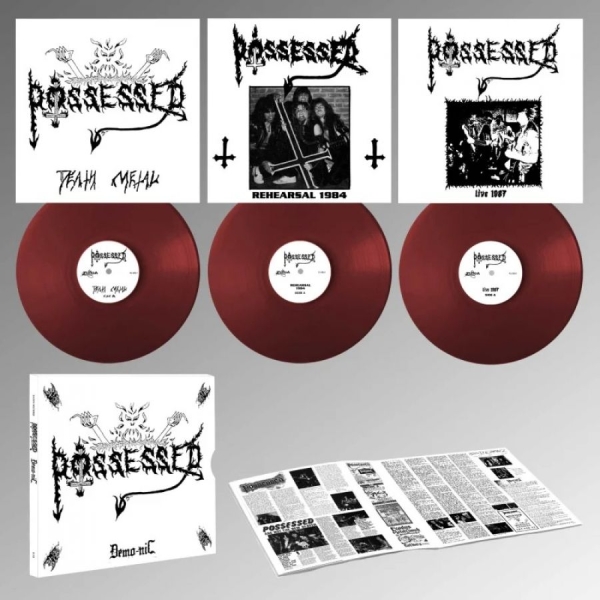 Possessed - Demo-Nic (3 Lp Oxblood Vinyl Box) i gruppen VINYL / Kommende / Metal hos Bengans Skivbutik AB (5674115)