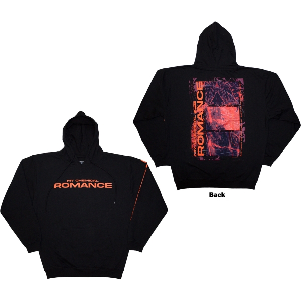 My Chemical Romance - Romance Bullets Uni Bl Hoodie i gruppen MERCHANDISE / Hoodies / Nyheter / Pop-Rock hos Bengans Skivbutik AB (5674535r)