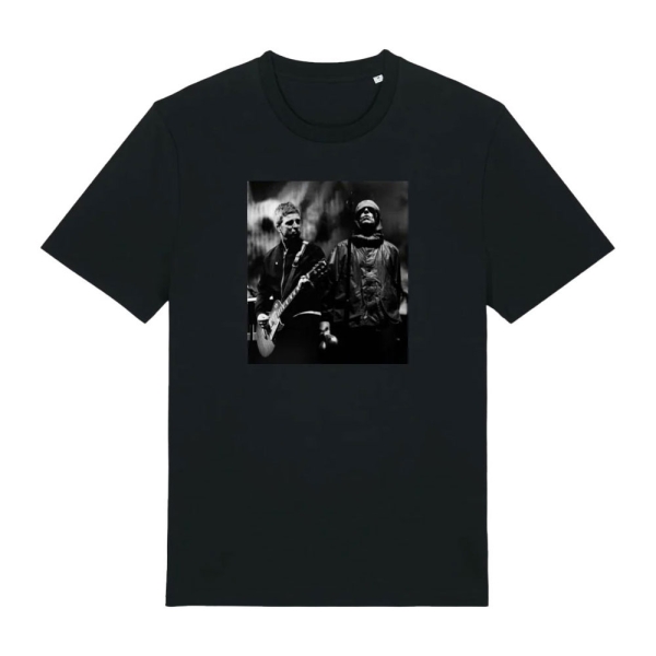 Oasis - Live Photo Bl T-Shirt i gruppen MERCHANDISE / T-shirt / Nyheter / Pop-Rock hos Bengans Skivbutik AB (5674551r)