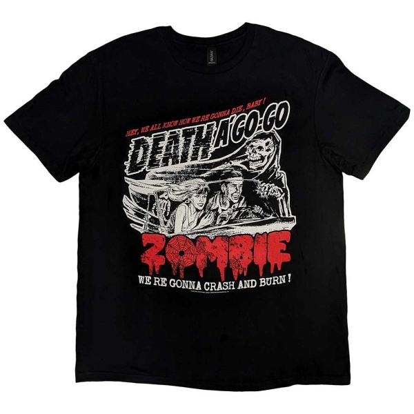 Rob Zombie - Zombie Crash Uni Bl T-Shirt i gruppen MERCHANDISE / T-shirt / Nyheter / Metal hos Bengans Skivbutik AB (5674583r)