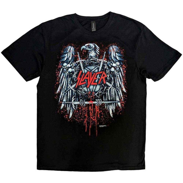 Slayer - Ammunition Eagle Uni Bl T-Shirt i gruppen MERCHANDISE / T-shirt / Nyheter / Metal hos Bengans Skivbutik AB (5674586r)