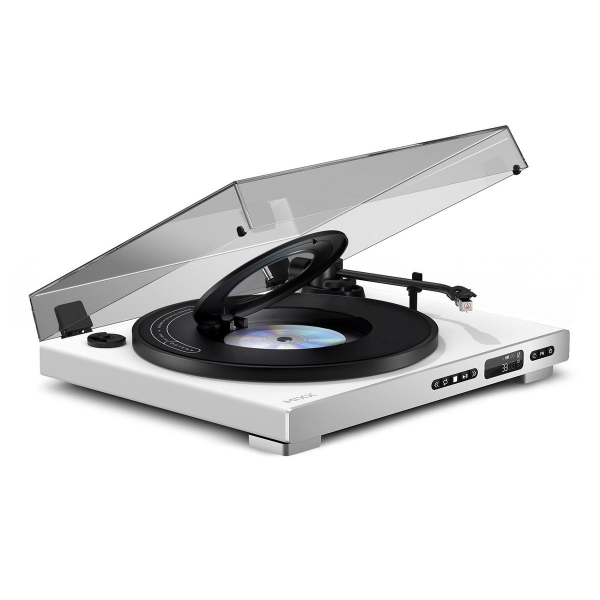 Turntable/Cd - Vinyl- Och Cd-Spelare Analog Plus 2-In-1 Vit i gruppen / / hos Bengans Skivbutik AB (5674635)