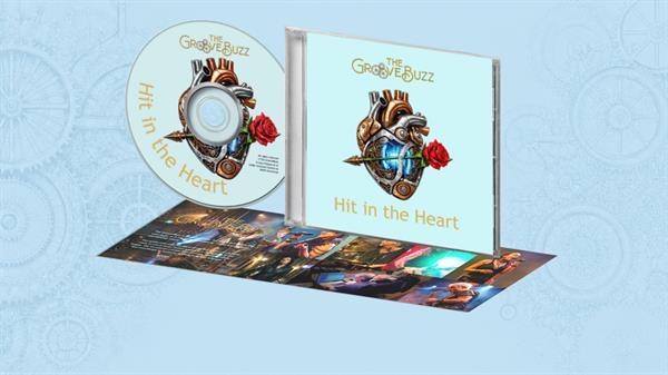 The Groovebuzz - Hit In The Heart i gruppen CD / Kommende hos Bengans Skivbutik AB (5674648)