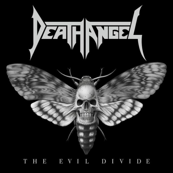 Death Angel - The Evil Divide (Clear & Black Splatter 2LP) i gruppen VINYL / Kommende / Metal hos Bengans Skivbutik AB (5674810)
