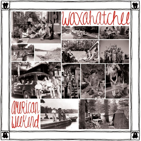 Waxahatchee - American Weekend (Red/White Swirl V i gruppen VINYL / Kommende / Pop-Rock hos Bengans Skivbutik AB (5674820)