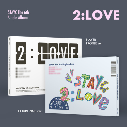 Stayc - 2 : Love (Random Ver.) i gruppen Minishops / K-Pop Minishops / Stayc hos Bengans Skivbutik AB (5675031)