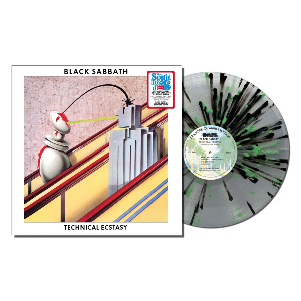 Black Sabbath - Technical Ectasy (Clear W/ Green/Black Splatter Vinyl) i gruppen VINYL / Kommende / Metal hos Bengans Skivbutik AB (5675087)