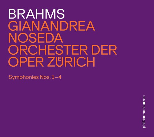 Johannes Brahms - Symphonies 1-4 i gruppen CD / Klassisk hos Bengans Skivbutik AB (5675117)