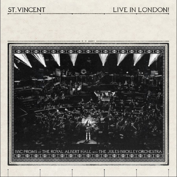 St. Vincent Jules Buckley - Live In London! (Bbc Proms At The R i gruppen VINYL / Kommende / Pop-Rock hos Bengans Skivbutik AB (5675129)