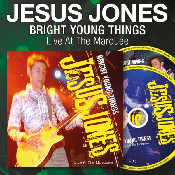 Jesus Jones - Bright Young Things Live At The Mar i gruppen CD / Kommende / Pop-Rock hos Bengans Skivbutik AB (5675161)