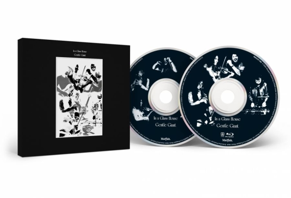 Gentle Giant - In A Glass House (Cd+Blu-Ray Slipca i gruppen Musikk / CD+Blu-ray / Kommende / Pop-Rock hos Bengans Skivbutik AB (5675164)