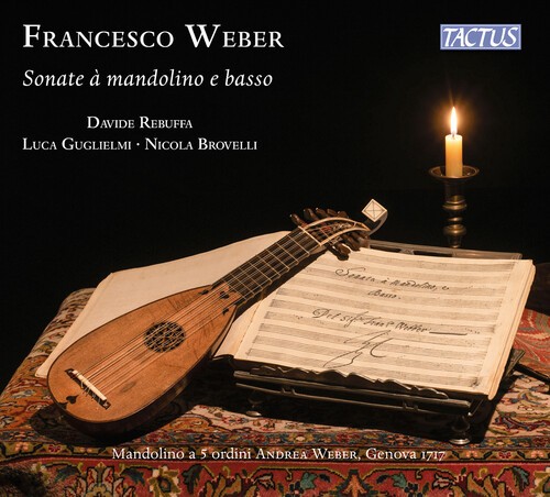 Francesco Weber - Sonate A Mandolino E Basso i gruppen CD / Klassisk hos Bengans Skivbutik AB (5675199)