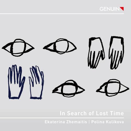 Ekaterina Zhemaitis Polina Kulikov - In Search Of Lost Time i gruppen CD / Klassisk hos Bengans Skivbutik AB (5675209)