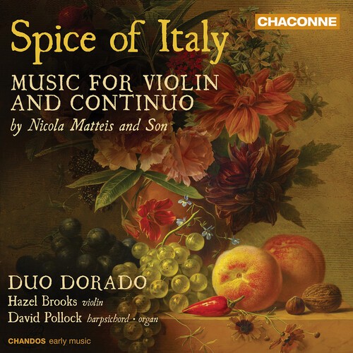 Nicola Matteis And Son - Spice Of Italy - Music For Violin A i gruppen CD / Klassisk hos Bengans Skivbutik AB (5675216)