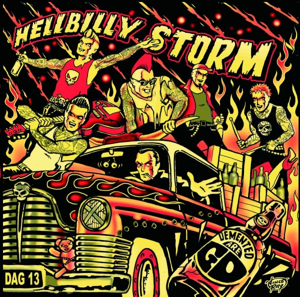 Demented Are Go - Hellbilly Storm (Black Vinyl Lp) i gruppen VI TIPSER / Fredagsutgivelser / 2026-07-03 hos Bengans Skivbutik AB (5675332)