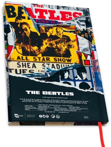 The Beatles - A5 Notebook The Beatles Anthology i gruppen MERCHANDISE / Merch / Pop-Rock hos Bengans Skivbutik AB (5675503)