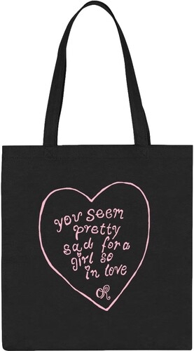 Olivia Rodrigo - Pretty Sad Love Ind Excl Tote Black i gruppen MERCHANDISE / Pose /  hos Bengans Skivbutik AB (5675504)
