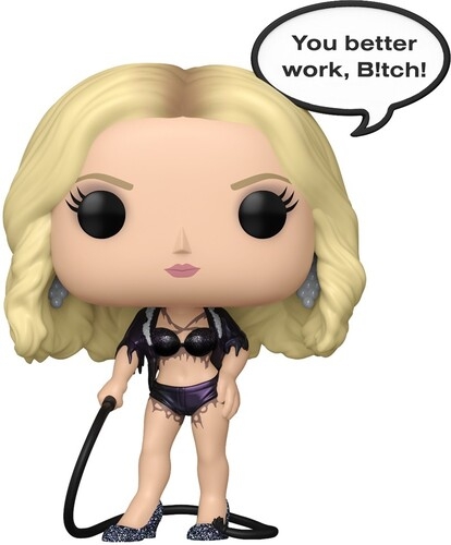 Britney Spears - Funko Pop! Sayings: Britney Spears - Work B!Tch i gruppen MERCHANDISE / Merch / Pop-Rock hos Bengans Skivbutik AB (5675506)
