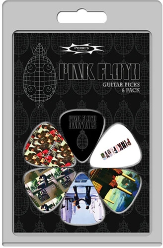 Pink Floyd - Graphic - Guitar Picks (6 Pack) i gruppen MERCHANDISE / Merch / Pop-Rock hos Bengans Skivbutik AB (5675509)