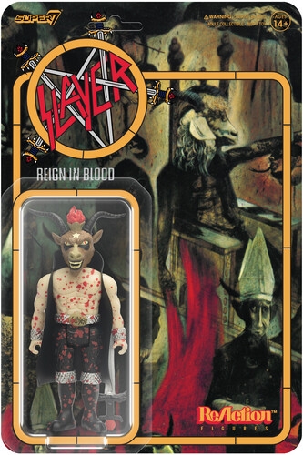 Slayer - Super7 Reaction Figures - Minotaur (Reign In Blood) (Exclusive) i gruppen MERCHANDISE / Merch / Metal hos Bengans Skivbutik AB (5675526)