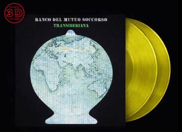 Banco Del Mutuo Soccorso - Transiberiana (2 Lp Yellow Vinyl) i gruppen VINYL / Kommende / Pop-Rock hos Bengans Skivbutik AB (5675579)