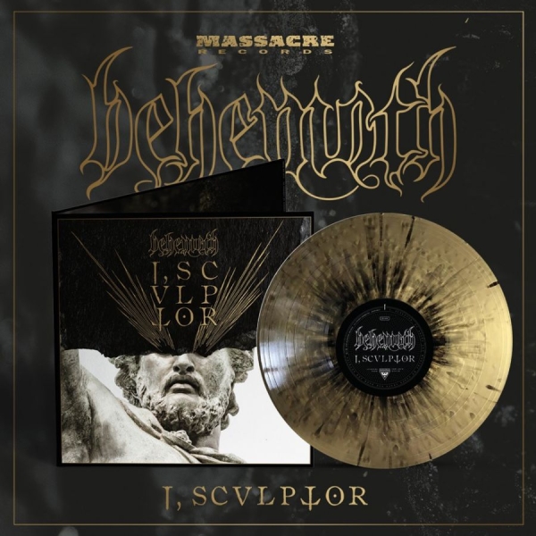 Behemoth - I, Sculptor (Gold With Black Splatt i gruppen VINYL / Kommende / Metal hos Bengans Skivbutik AB (5675670)