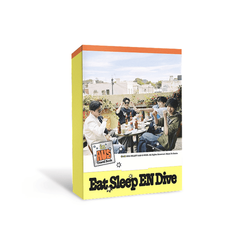Enhypen - Travel Book Eat Sleep En Dive In Aus i gruppen MERCHANDISE / Merch / Kommende / K-Pop hos Bengans Skivbutik AB (5675683)