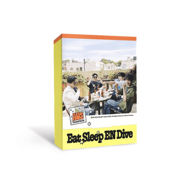 Enhypen - Travel Book Eat Sleep En Dive In Aus + WS i gruppen MERCHANDISE / Merch / Kommende / K-Pop hos Bengans Skivbutik AB (5675684)
