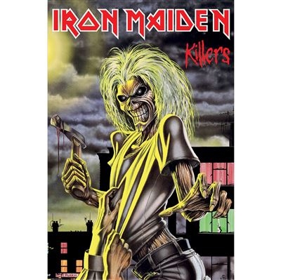 Iron Maiden - Killers Maxi Poster 91,5 X 61 Cm i gruppen MERCHANDISE / Poster / Heavy Metal hos Bengans Skivbutik AB (5675691)