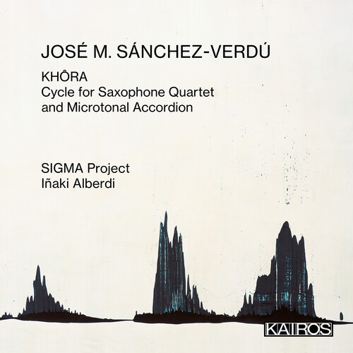 José María Sánchez-Verdú - Khora - Cycle For Saxophone Quartet i gruppen CD / Klassisk hos Bengans Skivbutik AB (5675737)